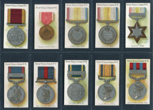 Taddy Cigarette Cards - British Medals 2