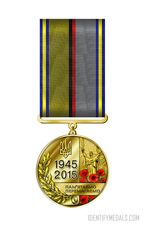 The 70 Years of Victory over Nazism Medal - Ukrainian Medals Post-WW2