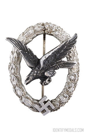 The Air Gunner and Flight Engineer Badge of the Luftwaffe - Germany