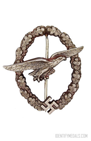 The Glider Badge of the Luftwaffe - Nazi German Medals Interwar & WW2