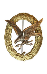The Radio Operator Badge of the Luftwaffe - Nazi German Medals WW2