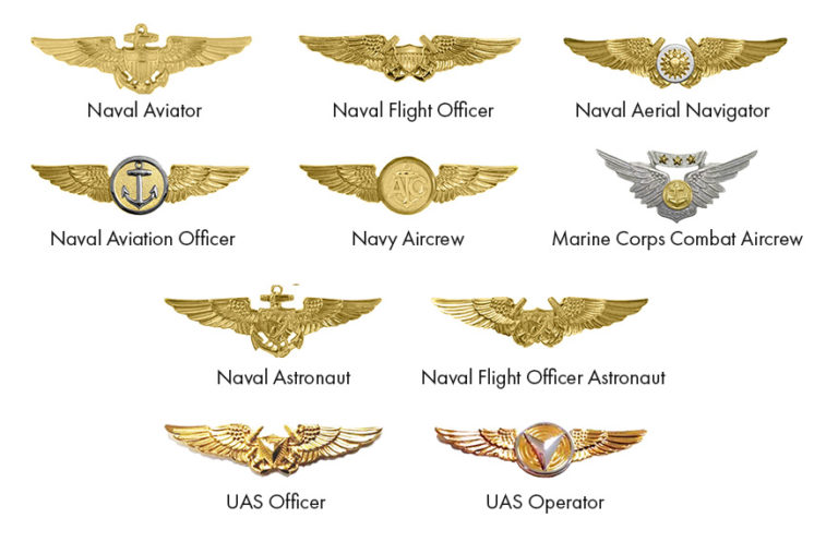 U.S. Marine Corps Breast Insignia: Aviation Insignia.