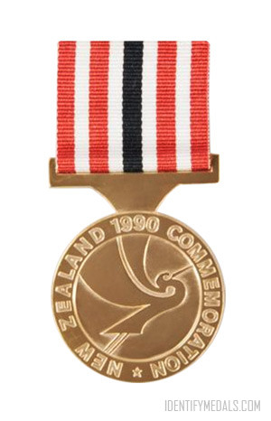 The New Zealand 1990 Commemoration Medal - NZ Medals