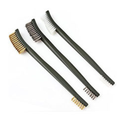 Mini Wire Brush Set and Rust Paint Metal Cleaner