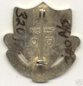 Mid 50’s to mid 60’s shield. The obverse shows the Meyer mark.