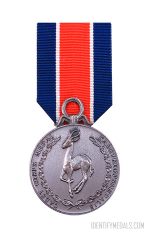 The Cadet Corps Medal - South African Medals & Award