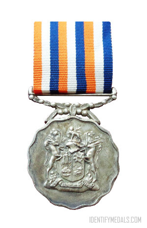 The Permanent Force Good Service Medal - South African Medals