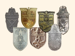 Campaign Shields from the Third Reich Era