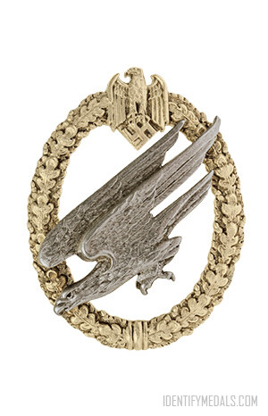 The Parachutist Badge - Nazi German Badges & Medals - WW2