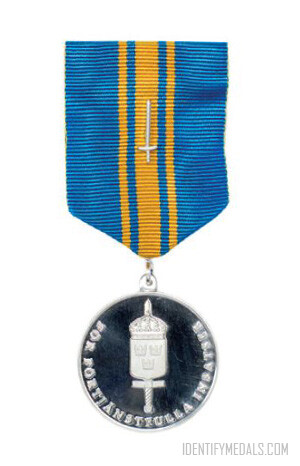 The Armed Forces Medal of Merit - Swedish Medals & Awards
