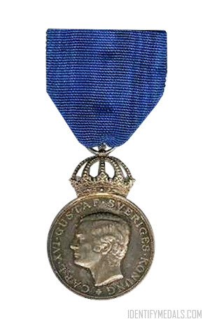 The H. M. The King's Medal - Swedish Medals & Awards Pre-WW1
