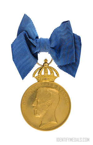 The Litteris et Artibus Medal - Swedish Medals & Awards Pre-WW1