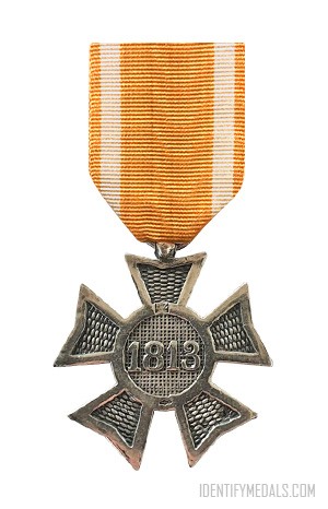 The Silver Memorial Cross 1813–1815 - Dutch Medals Pre-WW1
