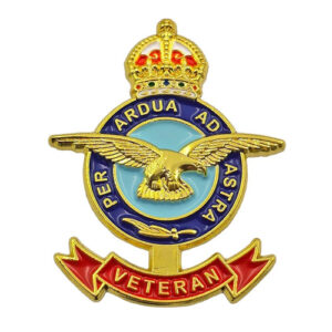 RAF Veteran Pin Badge