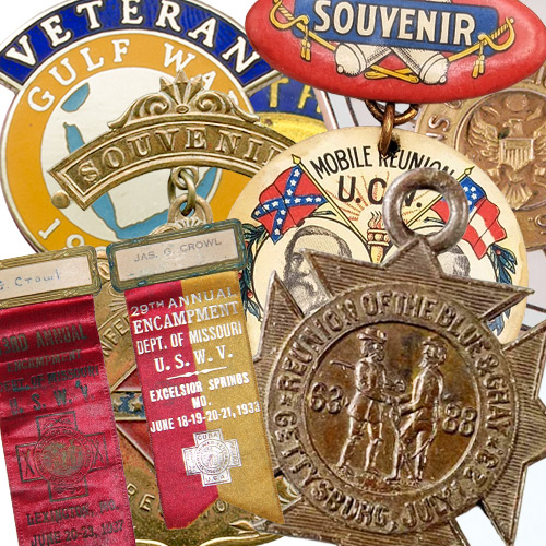 Medals, Badges & Awards from Veterans’ Organizations